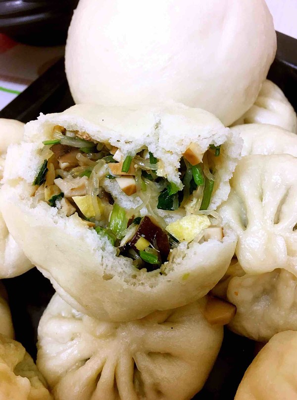 正宗蒸包子不塌皮的小窍门,包子店的包子如何做得松软