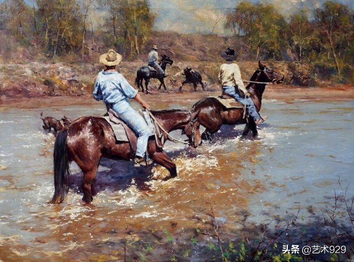 科尔曼油画作品欣赏,卡罗勒斯杜兰油画作品欣赏