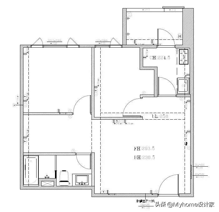 小户型全套布局,小户型空间布局图