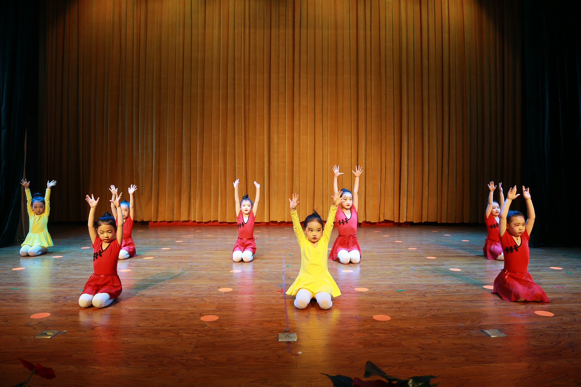 金鸡艺术《舞动人生梦想起航》专场晚会在青少年活动中心演出