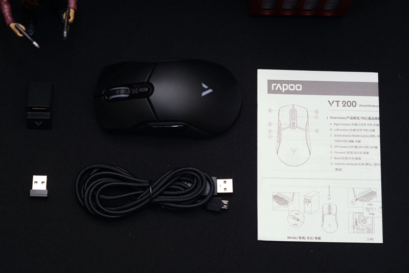 雷柏vt200双模版价格,雷柏vt200双模版鼠标美图