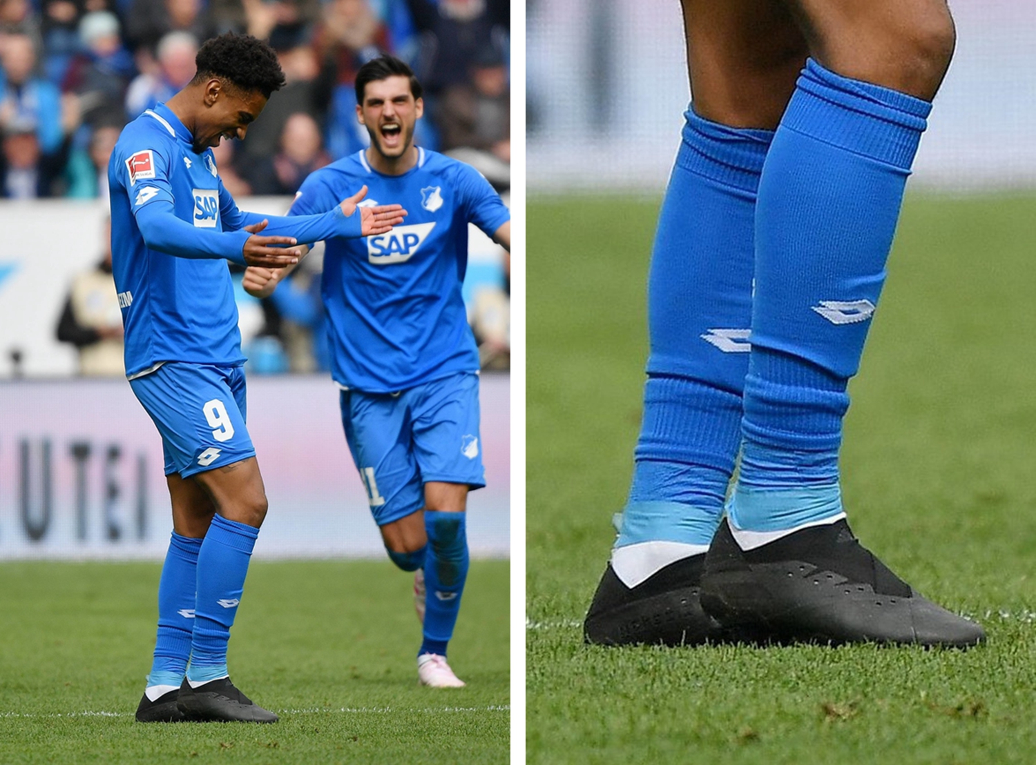 带你饱览过去一周国际赛场上的那些“亮眼”足球鞋