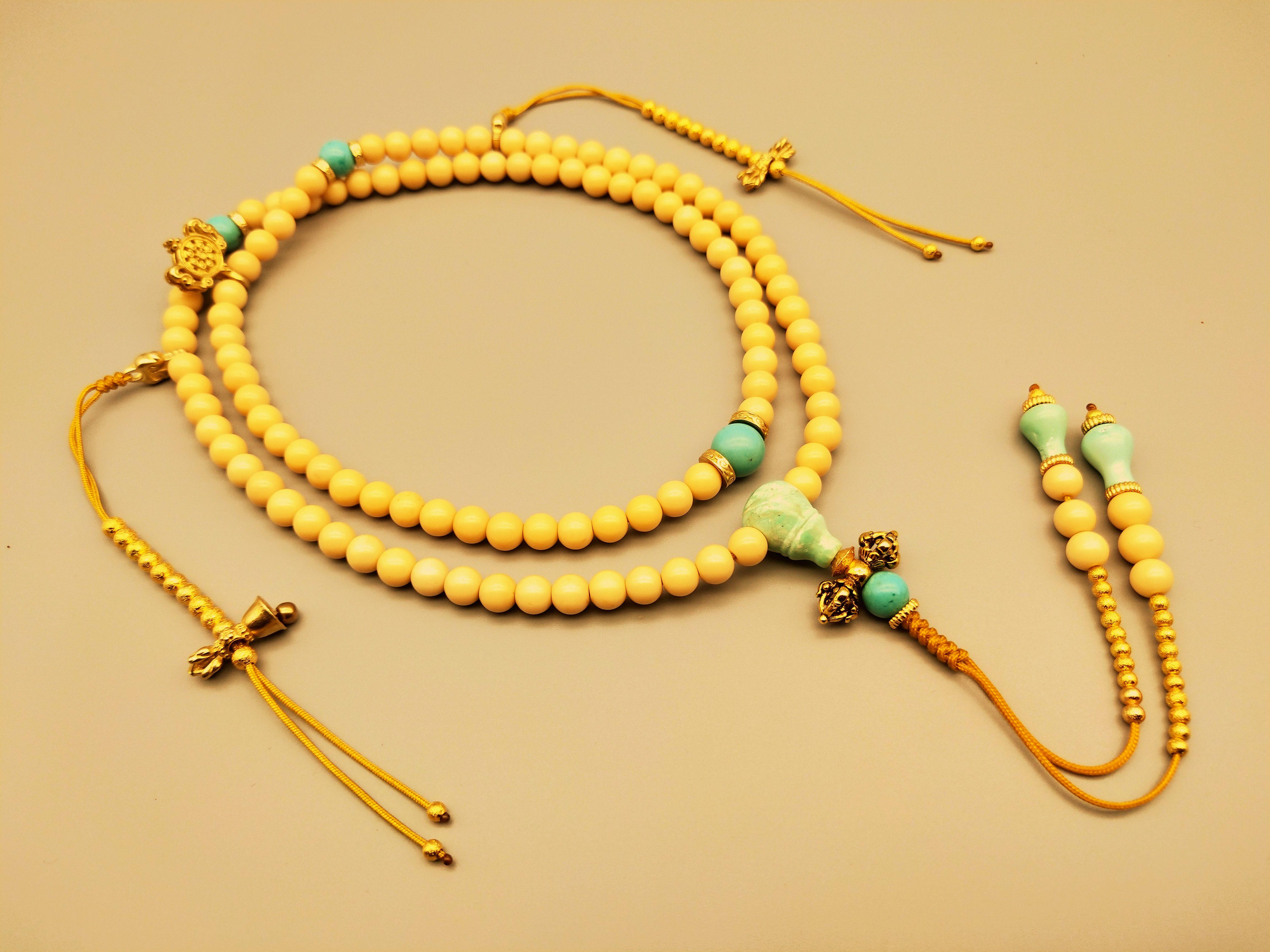 念珠手串图片大全欣赏,108颗大念珠图片欣赏