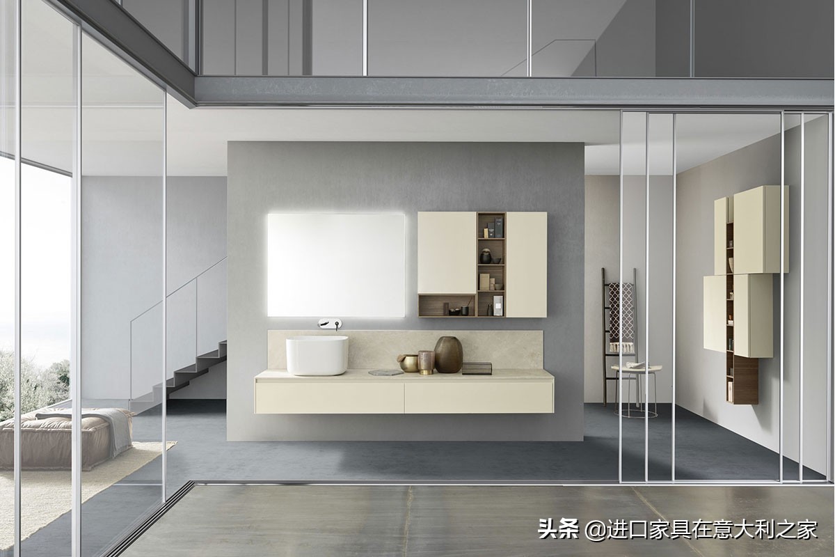 浴室柜轻奢北欧卫生间洗脸盆柜,浴室柜北欧风格选什么颜色好看