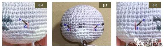 钩针小玩偶猫,钩针猫玩偶教程