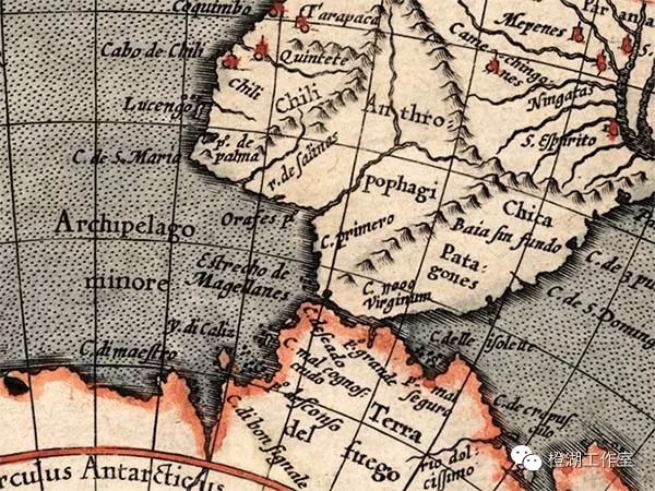 墨卡托投影下的南极洲,墨卡托投影地球顶