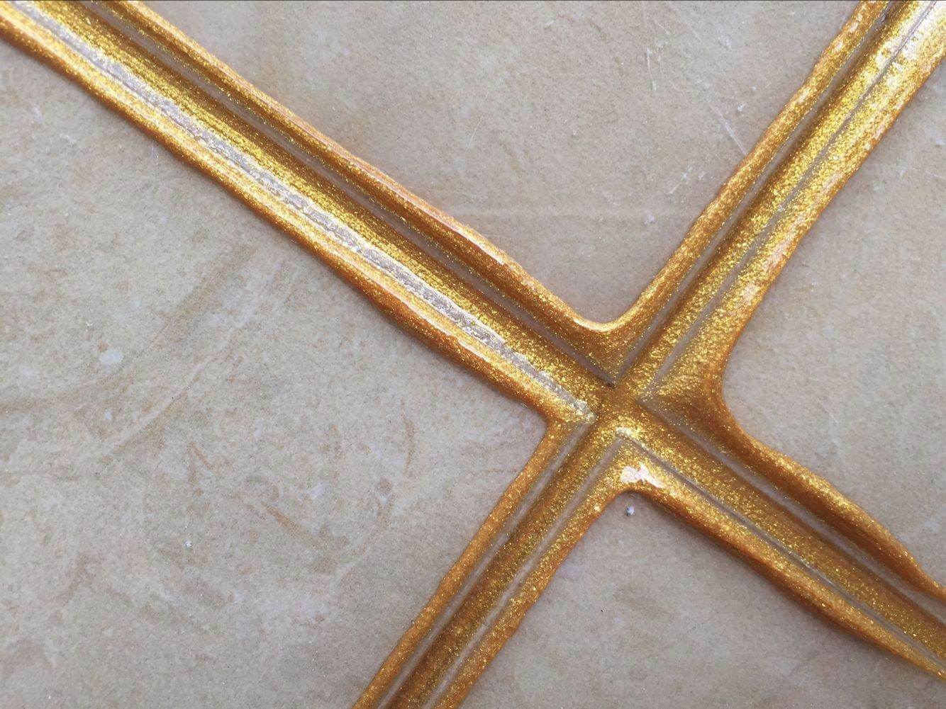 美缝技巧瓷砖十字交接处怎么美缝,美缝师傅专业瓷砖美缝教学