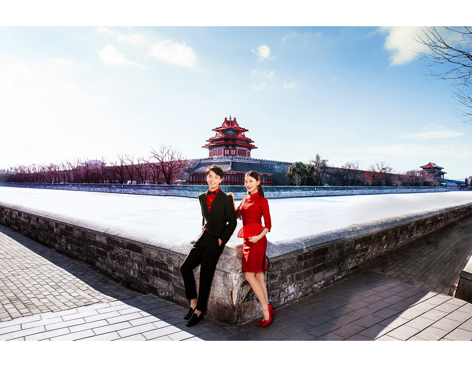 室外拍摄婚纱摄影攻略,北京角楼和鼓楼哪个拍婚纱照好呢