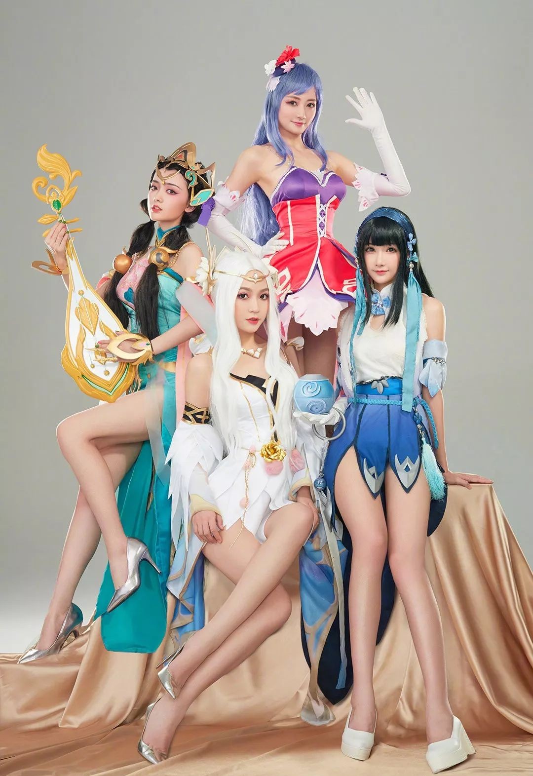 王者荣耀里哪个cos最好看,王者荣耀明星cos