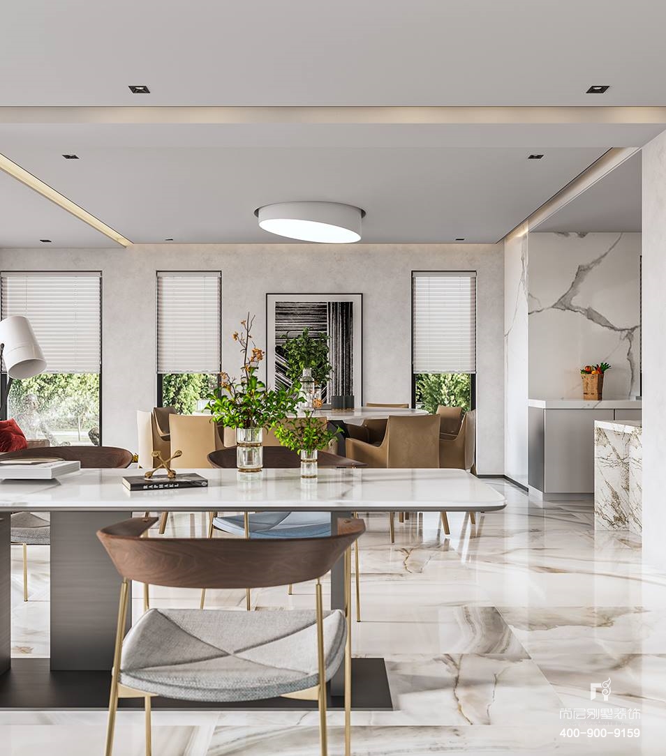 700平现代简约风格,现代轻奢70平