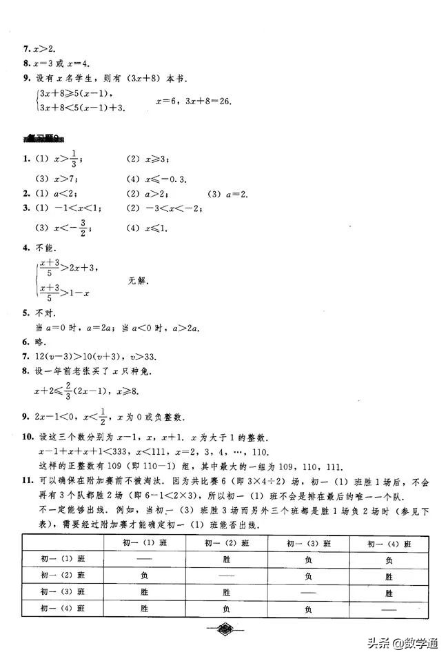 人教版七年级下册数学课后题答案,七年级下册数学课后练习答案