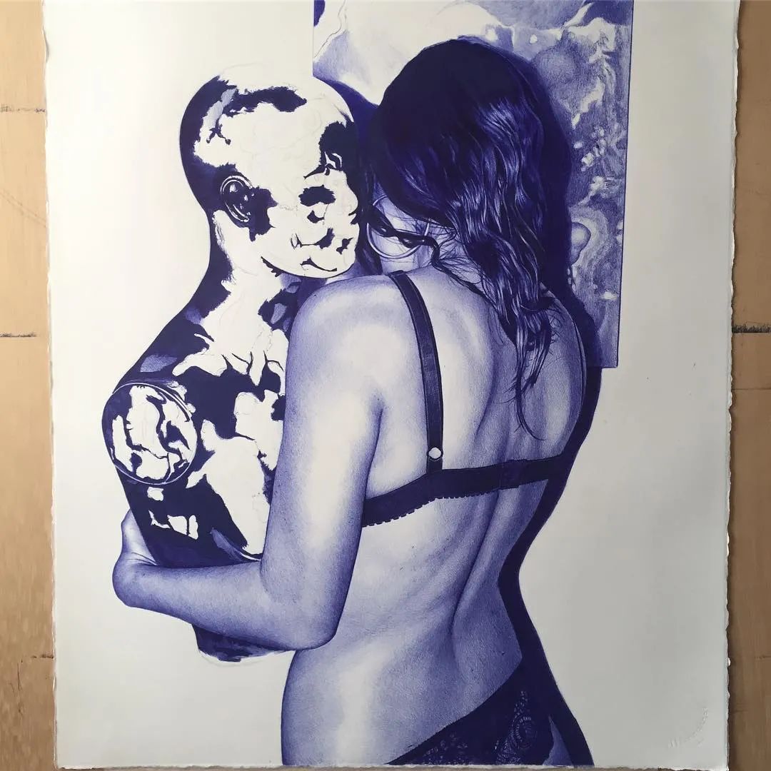 笔尖下的女人火辣性感身材,一天时间7000万*放播**量,网友围观