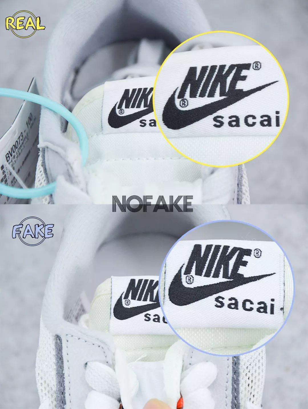 nikesacaildvwaffle鐪熷亣杈ㄥ埆,sacaixnikeldvwaffle娴嬭瘎