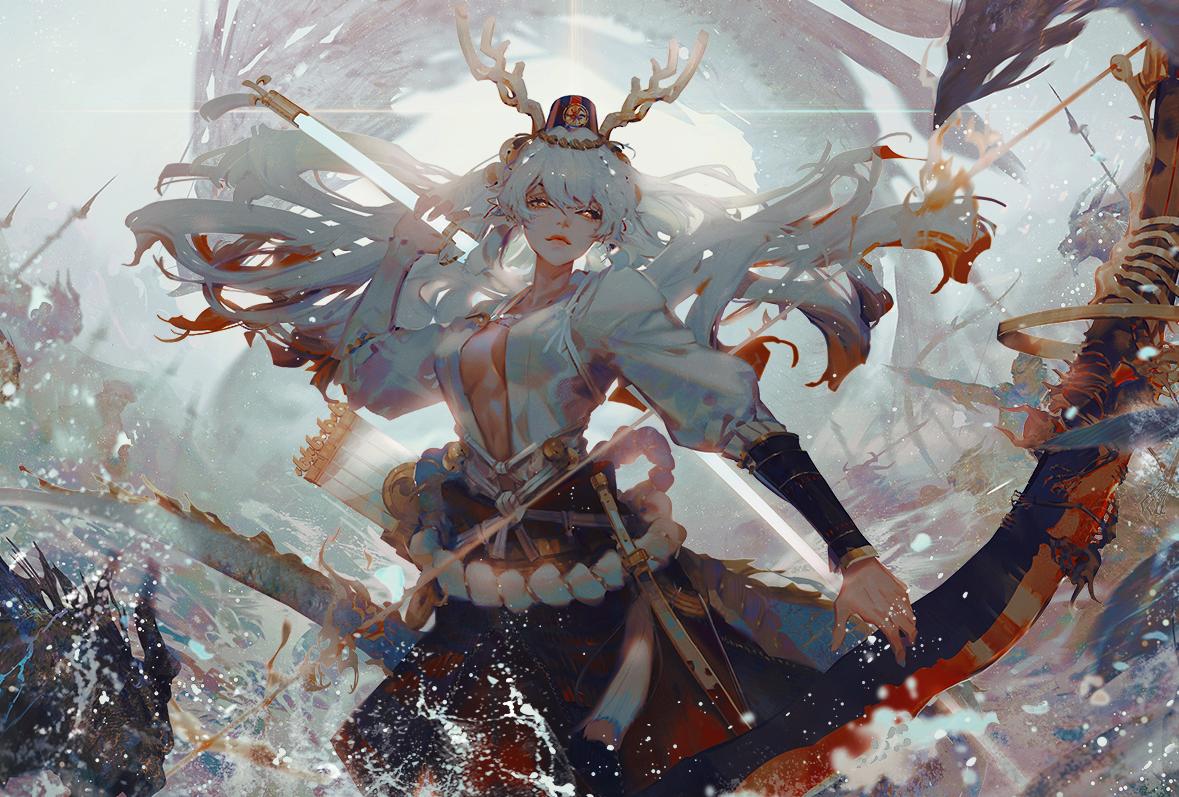 阴阳师所有式神插画,阴阳师策划式神