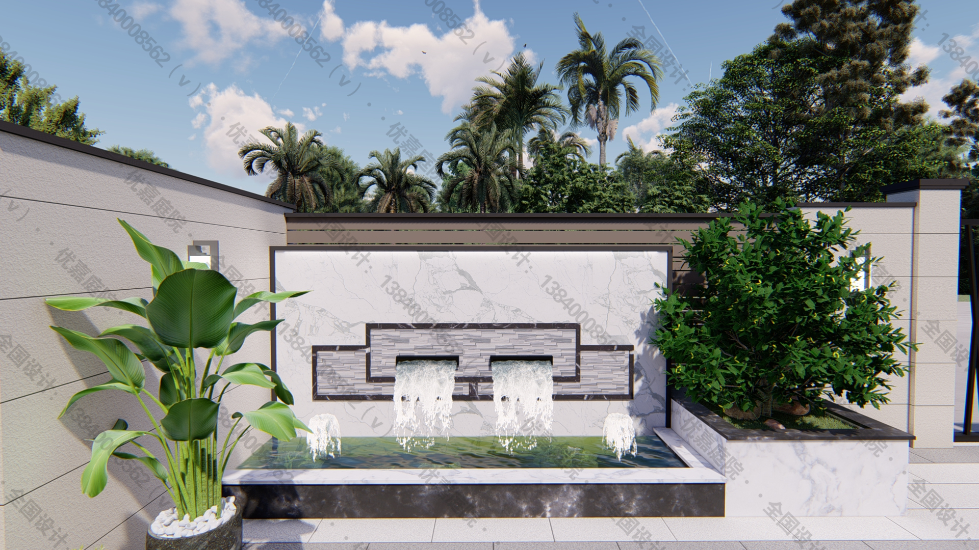 小院子如何设计合理,院子顶部私密性设计