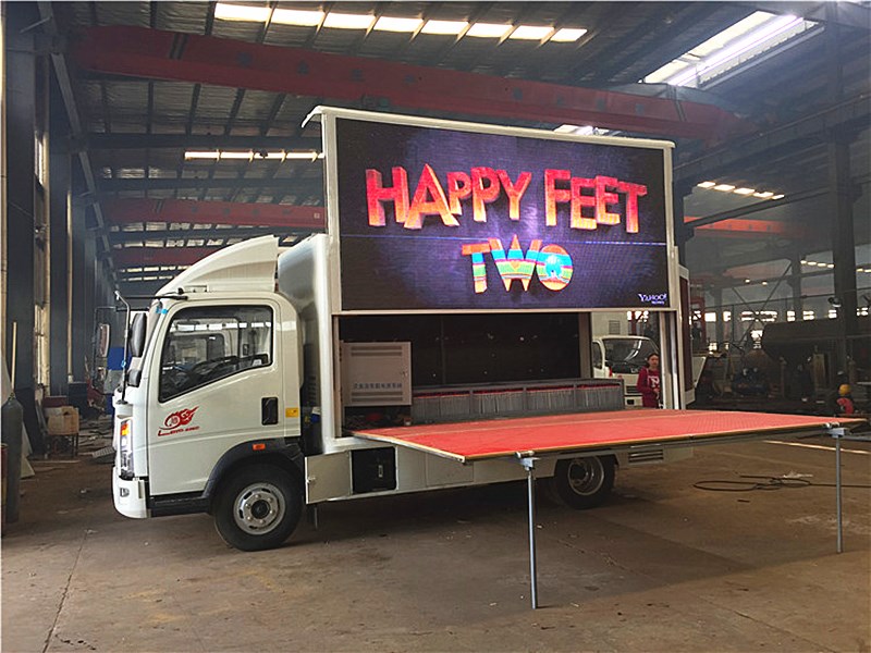 小型led广告宣传车厂家,福田广告宣传车led屏操作顺序