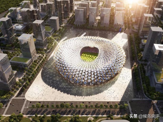 贵阳八人制足球场,贵阳八万人足球场航拍