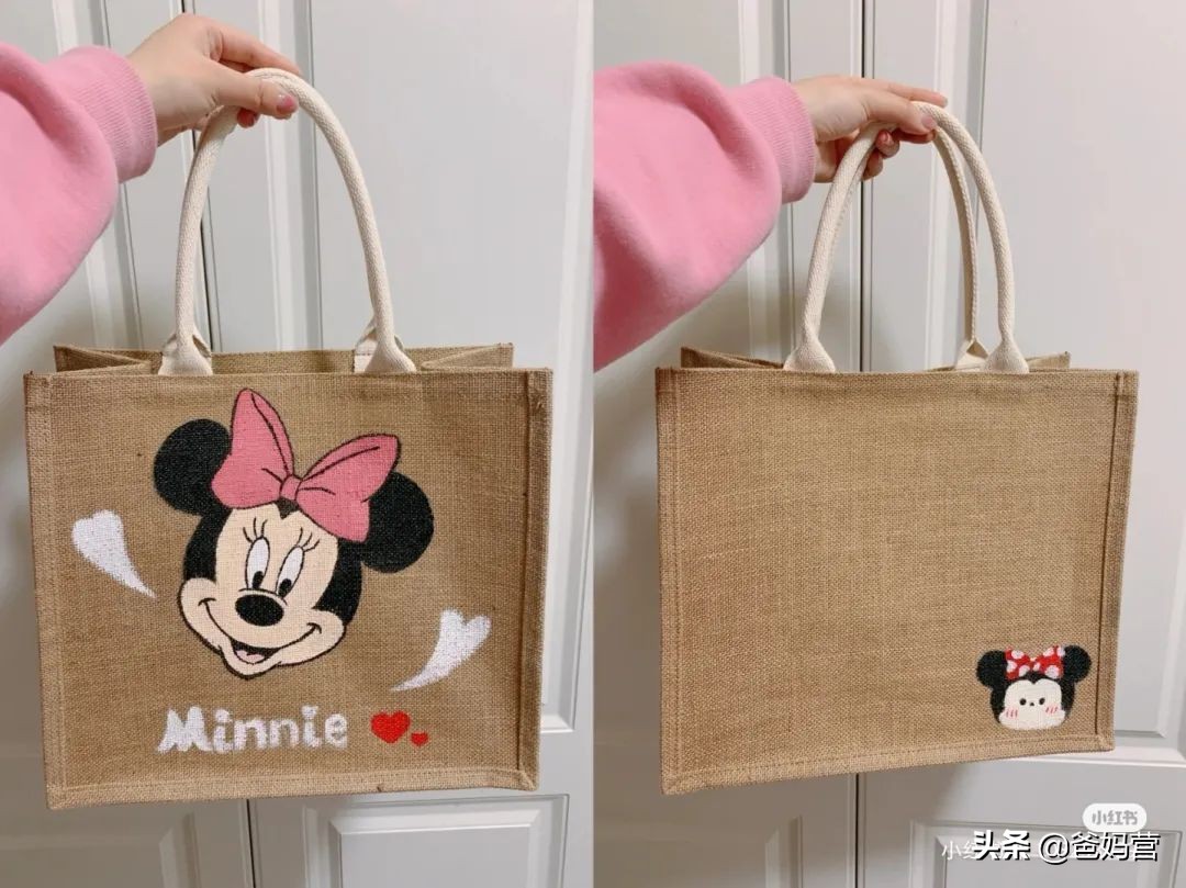 无印良品muji麻袋diy改造,muji麻袋diy图案男士