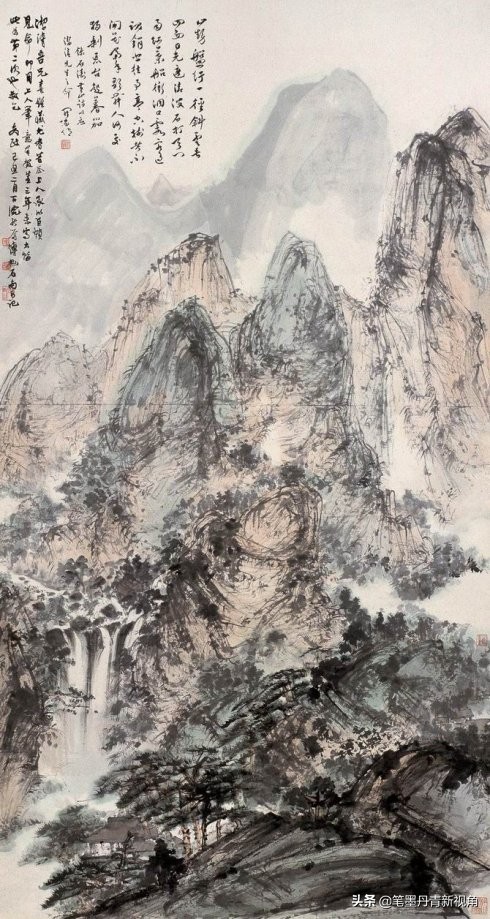 傅抱石山水画30幅,傅抱石山水画精品60幅