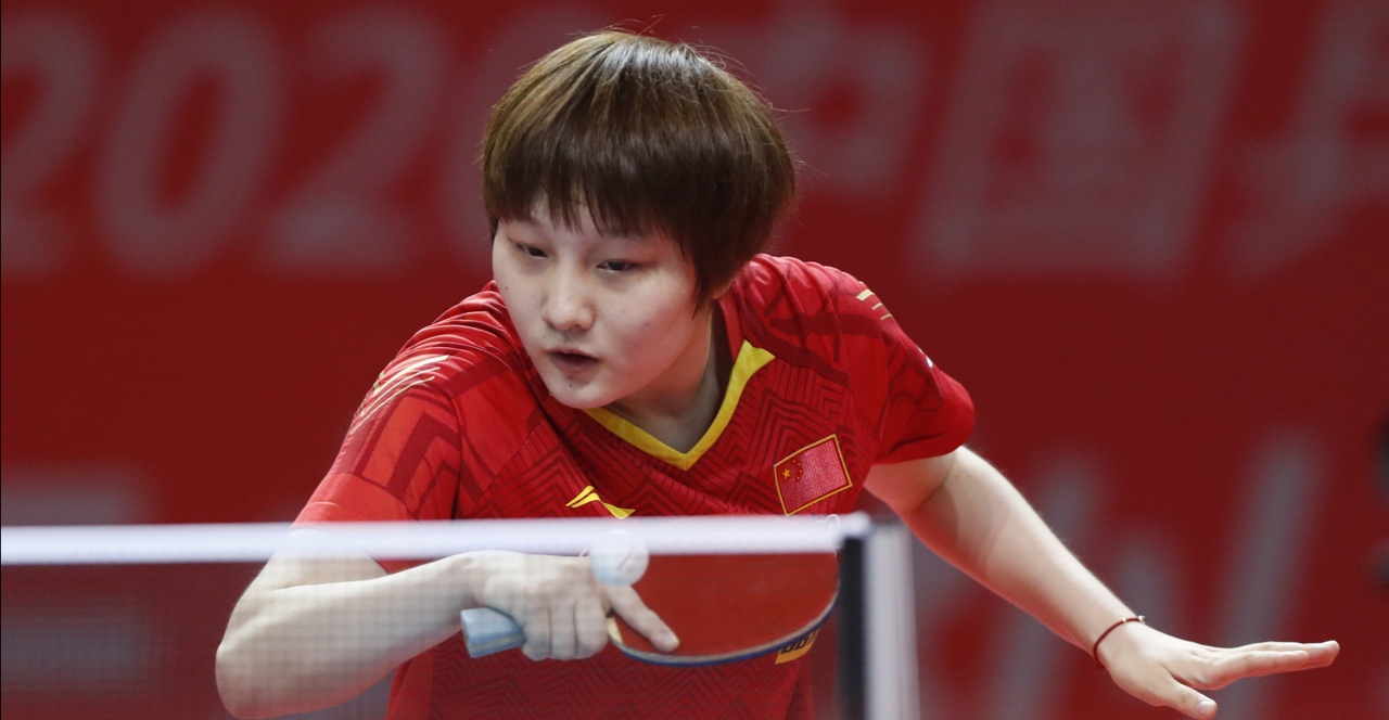 刘诗雯在奥运中的颜值排名,奥运模拟赛乒乓球女团完整版