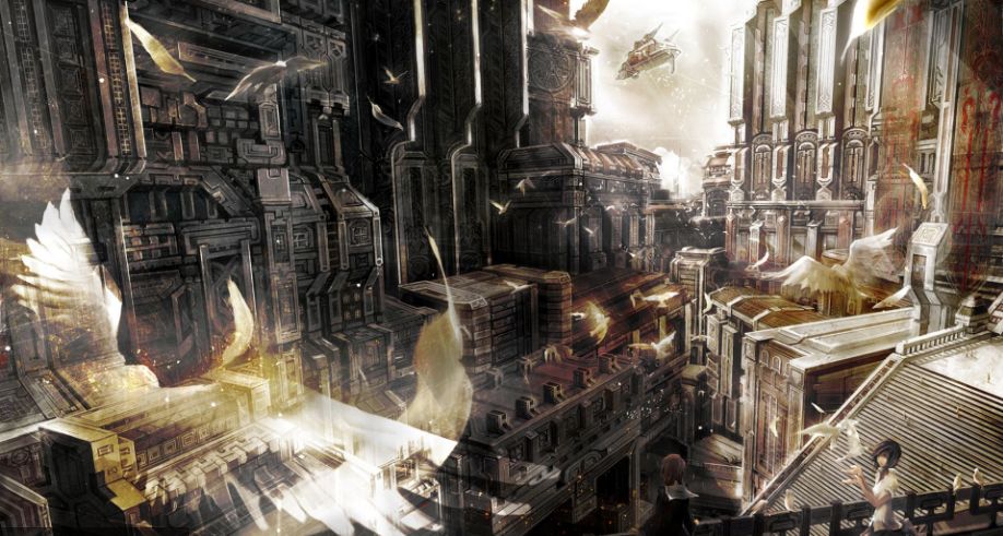 蒸汽朋克风创意美术,蒸汽朋克幻想风格