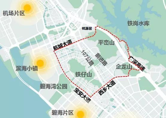 深圳宝安铁仔山科技园,深圳高新区西乡铁仔山片区