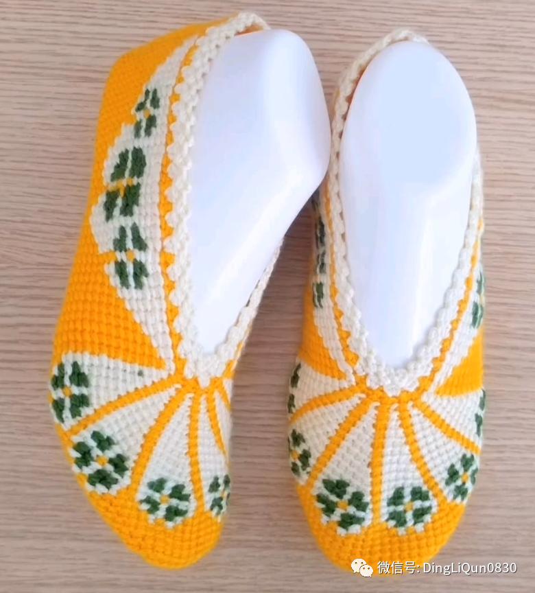 波西米亚风手工编织鞋子,针织作品50款