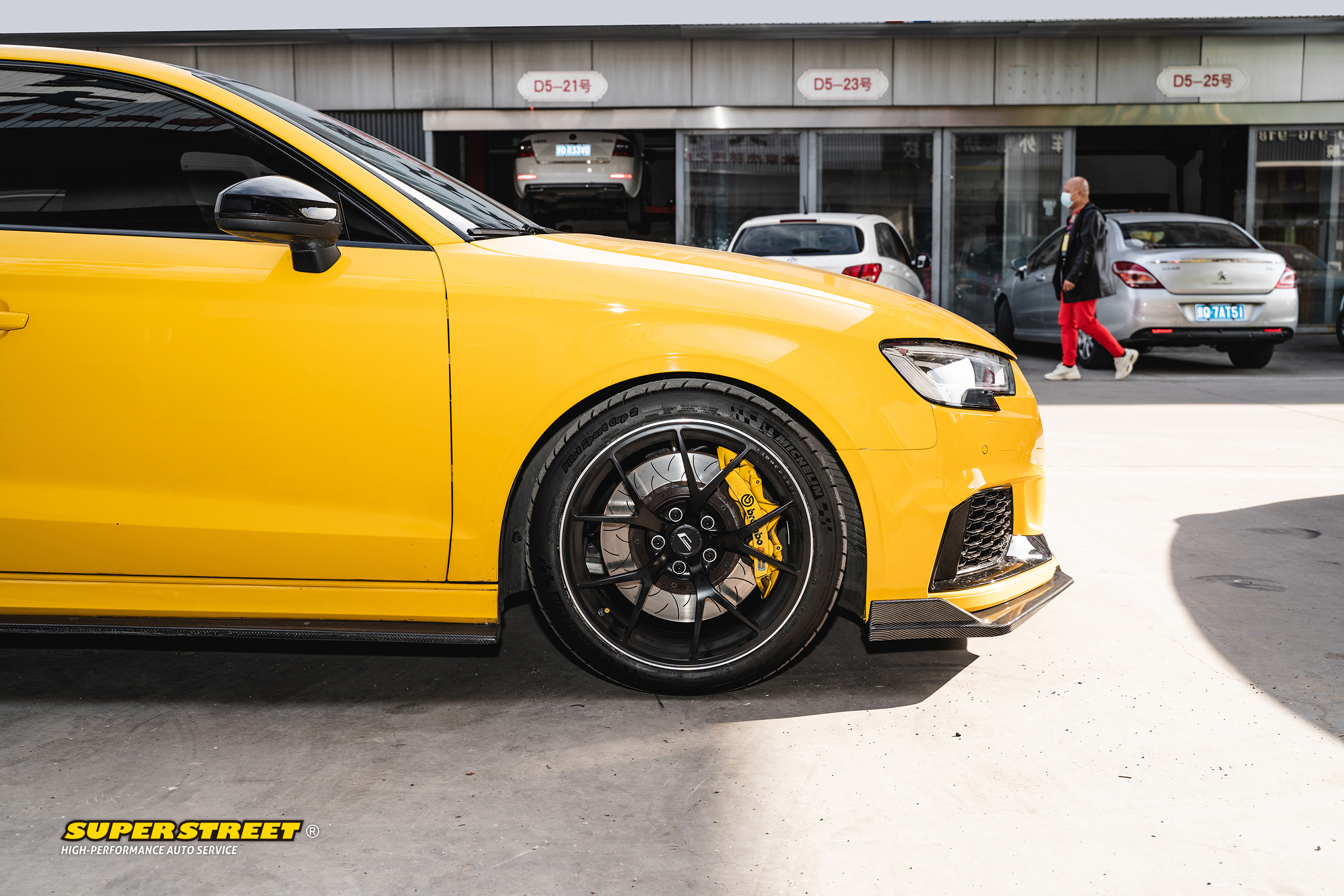 奥迪S3拆掉BILSTEINB16，换上KWV3绞牙避震，只想更舒适。