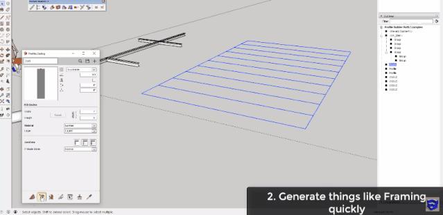 我用SU参数化神器出模型，室友怀疑我背着他偷偷学Rhino