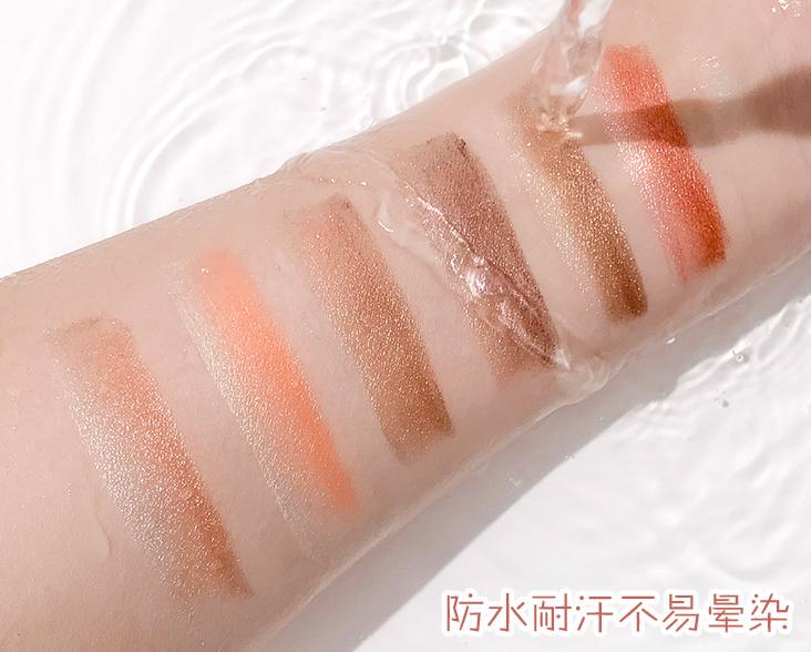 眼影盘小巧便携懒人眼影,不用刷子快速画眼影