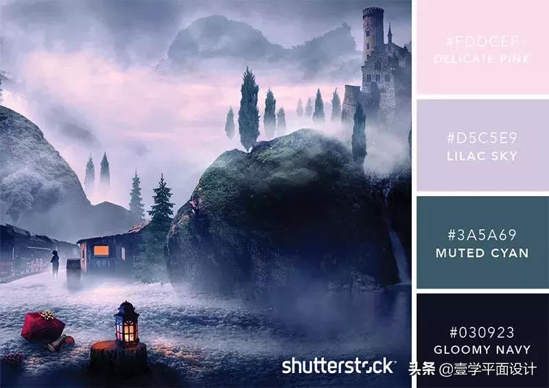 设计师钟爱的9组高级感配色方案,家装设计师配色方案色卡