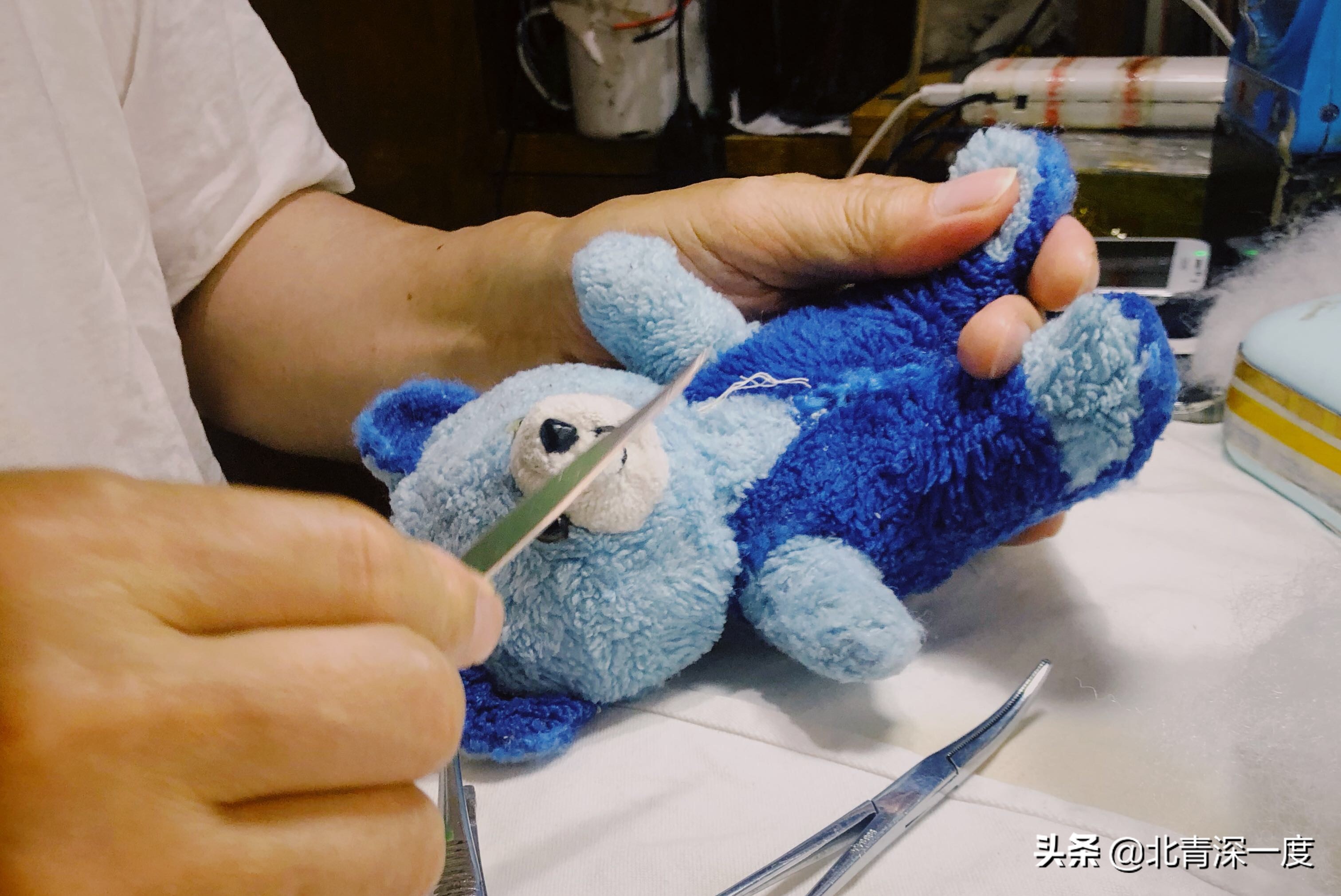 毛绒玩具修复师,一些绝版的毛绒玩具