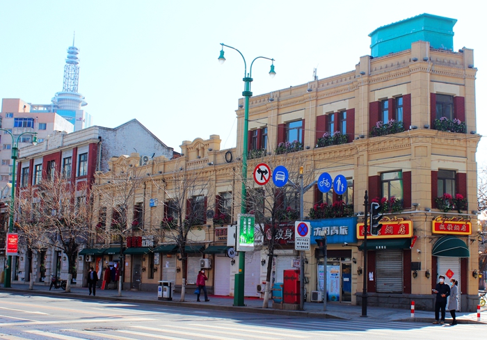 沈阳中山路风情欧洲街,沈阳有一条复古街