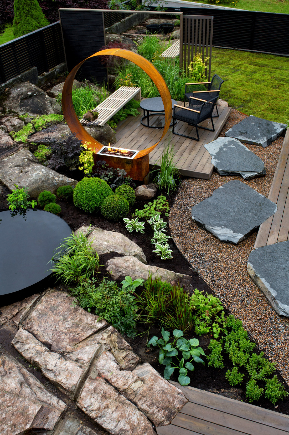 30平小花园庭院设计技巧,庭院种小花园设计图