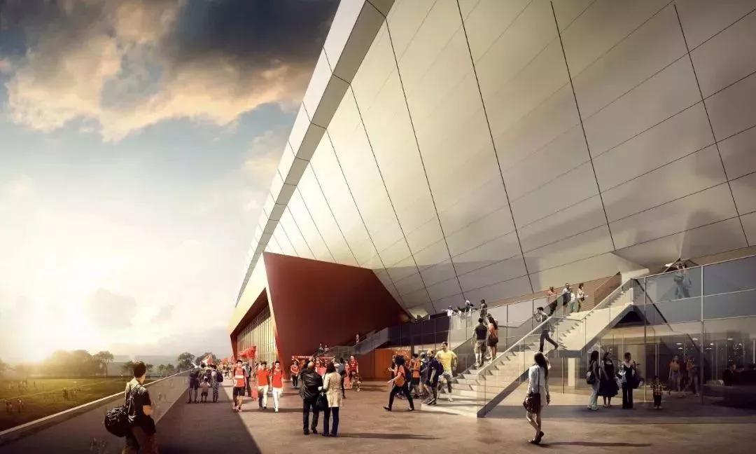 浦东足球场效果图,上海浦东专业足球场平面图