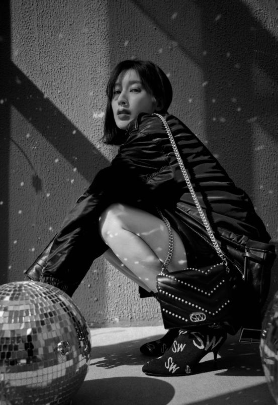 张俪皮衣,明星张俪皮衣搭配