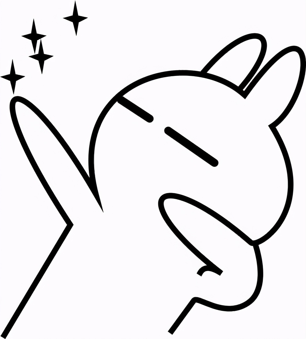 兔斯基表情包的意思,兔斯基表情包手绘