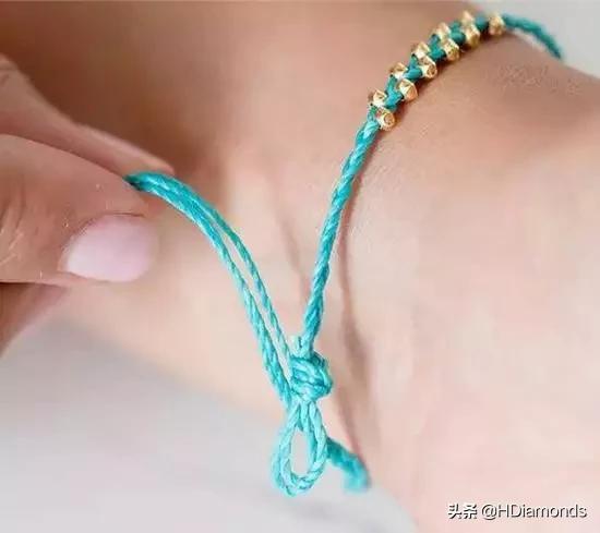 10颗转运珠手绳编法,2021转运珠手绳编法