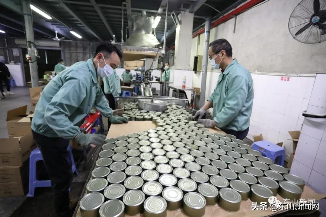漳州东山今年第一季度近2000吨水产品罐头远销海外