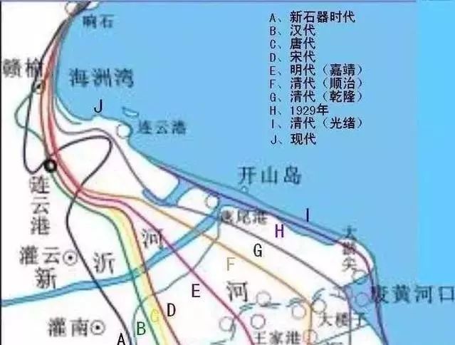 连云港东海县为什么没有海？新浦区与墟沟区原是汪洋大海？