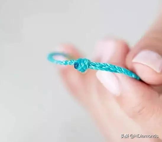 10颗转运珠手绳编法,2021转运珠手绳编法