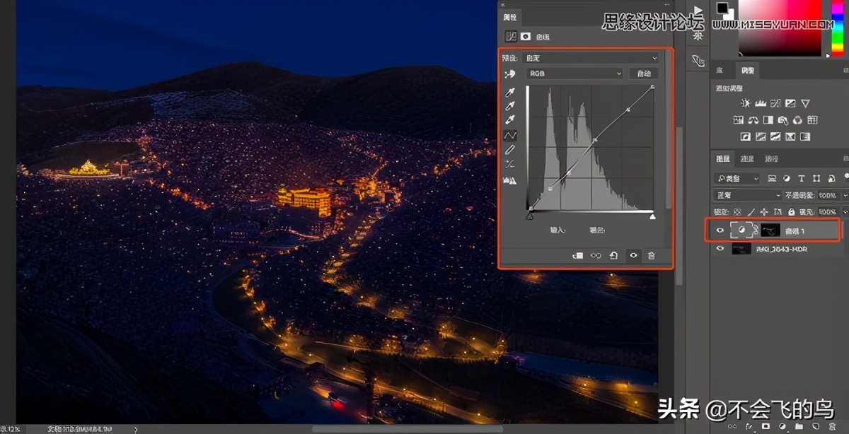photoshop夜景效果图处理,photoshop夜景修图教程