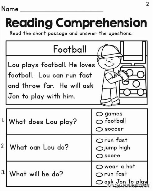 英语阅读football,英语原版阅读初中版
