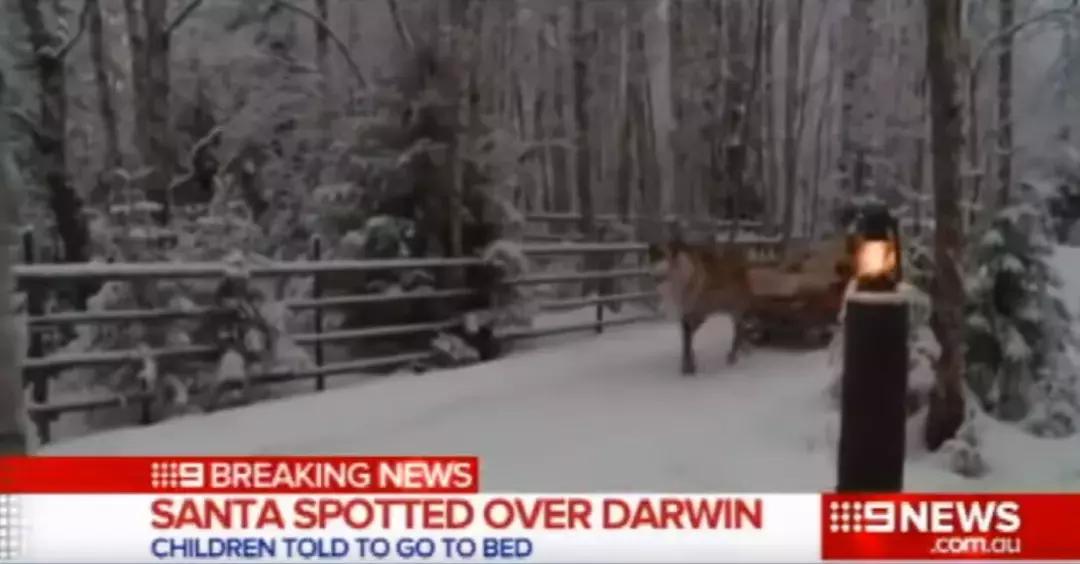 圣诞老人来了真实视频,圣诞老人来澳洲