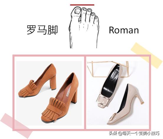 “脚型”一般分这7种，不同脚型决定鞋子款式，你是哪种？