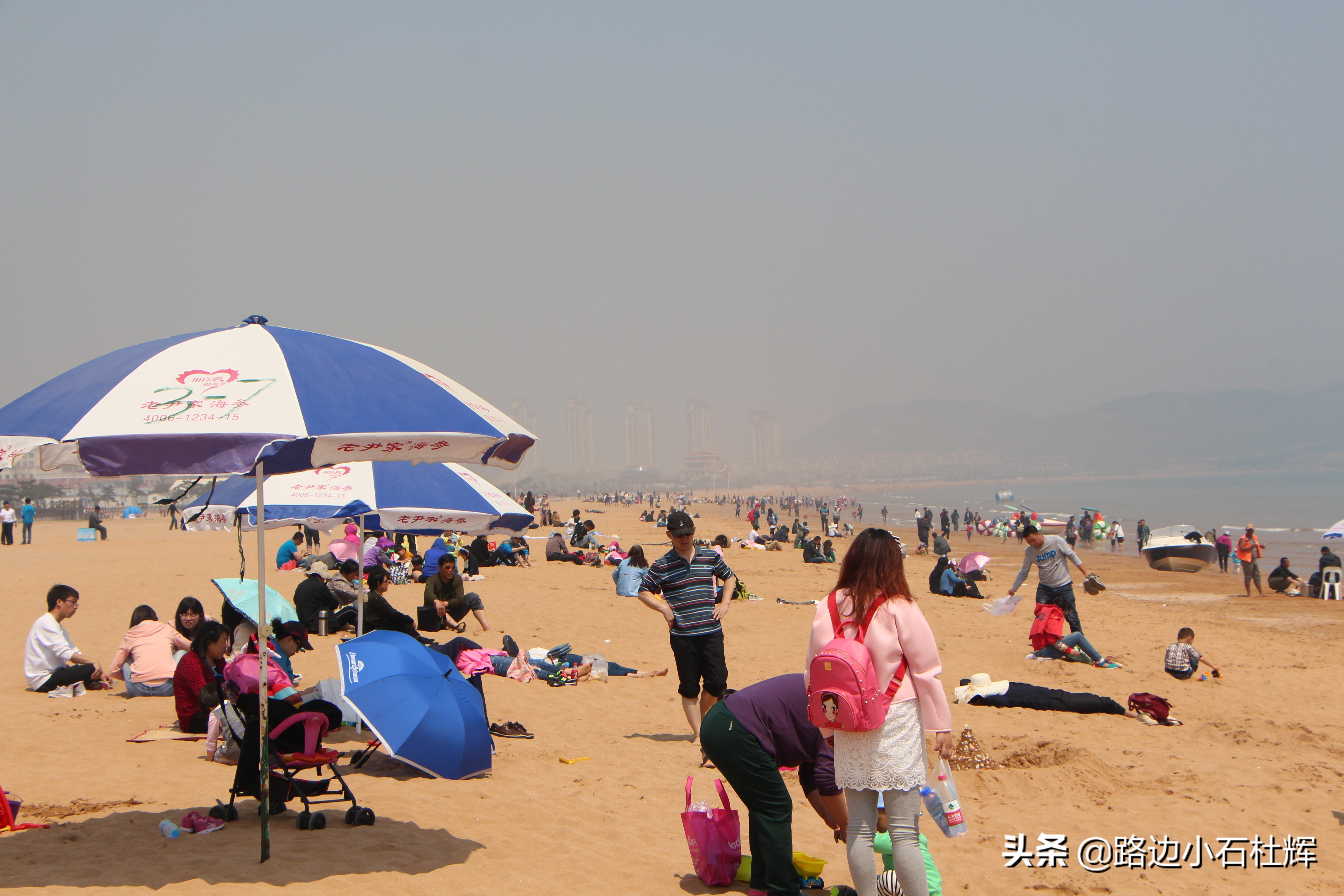 青岛黄岛记忆,青岛金沙滩景色图