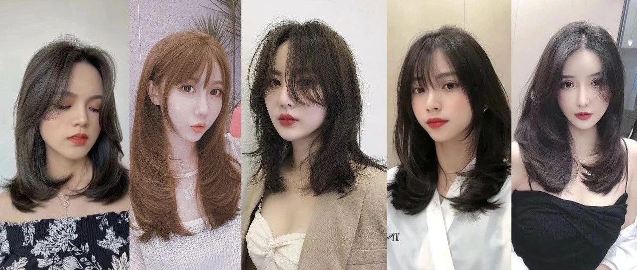 发型女2020流行发型中长发木马卷,直发型女2020流行发型中长发减龄