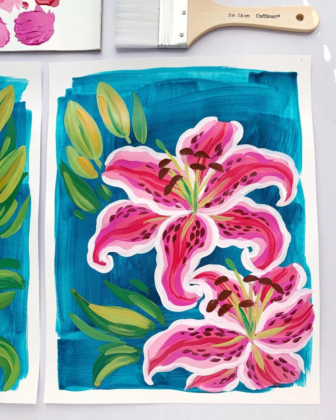 丙烯平涂的正确方法图解,丙烯大面积平涂墙面技巧