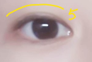 一学就会眼影画法,kate米山舞眼影盘