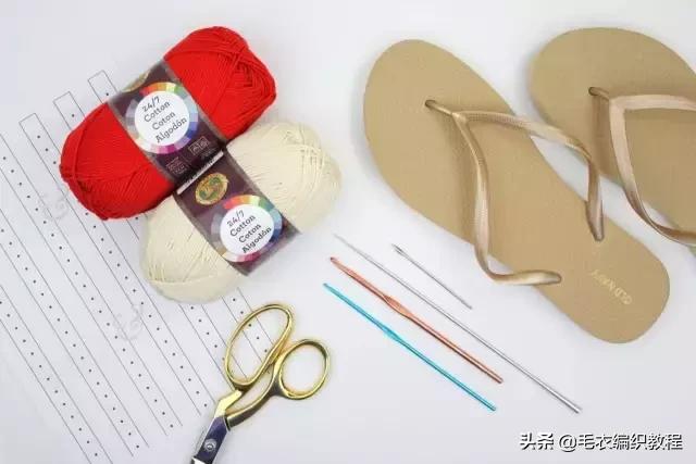 钩男士豆豆凉鞋三道杠视频教程,100种婴儿凉鞋的钩法全过程